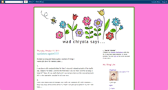 Desktop Screenshot of chiyola.blogspot.com