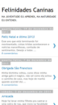 Mobile Screenshot of felinidadescaninas.blogspot.com