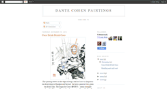 Desktop Screenshot of dantecohenpaintings.blogspot.com