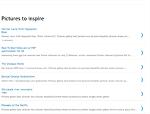 Tablet Screenshot of inspiring-pics.blogspot.com