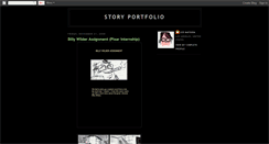 Desktop Screenshot of leostoryportfolio.blogspot.com