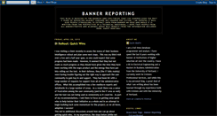 Desktop Screenshot of bannerreporting.blogspot.com