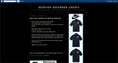 Desktop Screenshot of desktopdefendercheats.blogspot.com