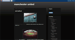 Desktop Screenshot of manchesterunited-flag.blogspot.com