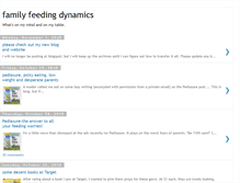 Tablet Screenshot of familyfeedingdynamics.blogspot.com