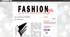 Desktop Screenshot of fashioniszta.blogspot.com