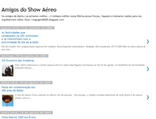 Tablet Screenshot of amigosdoshowaereo.blogspot.com
