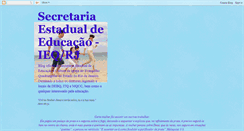 Desktop Screenshot of educacaoieqrj.blogspot.com