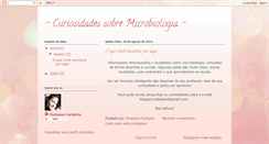 Desktop Screenshot of microbiologiacuriosidades.blogspot.com