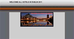 Desktop Screenshot of hotels-dublin2011.blogspot.com