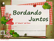 Tablet Screenshot of bordandojuntos.blogspot.com