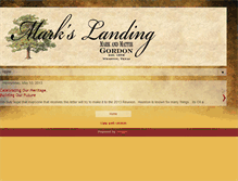 Tablet Screenshot of markslanding1878.blogspot.com