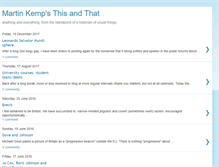 Tablet Screenshot of martinkempsthisandthat.blogspot.com