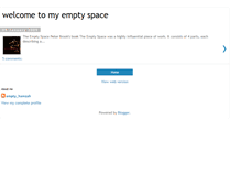 Tablet Screenshot of emptyspacehamzah.blogspot.com