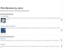 Tablet Screenshot of jennisfilmreviews.blogspot.com