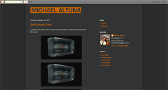 Desktop Screenshot of michaelaltuna.blogspot.com