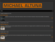 Tablet Screenshot of michaelaltuna.blogspot.com