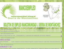 Tablet Screenshot of mancoempleosierrademontanchez.blogspot.com