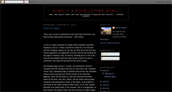 Desktop Screenshot of homeisafourletterword.blogspot.com