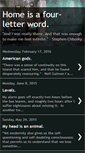 Mobile Screenshot of homeisafourletterword.blogspot.com
