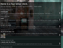 Tablet Screenshot of homeisafourletterword.blogspot.com