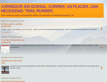 Tablet Screenshot of corredorsindorsal.blogspot.com