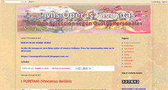 Desktop Screenshot of misoperasfavoritas.blogspot.com