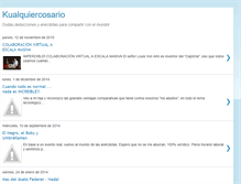Tablet Screenshot of kualquiercosario.blogspot.com