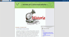 Desktop Screenshot of educacionperupc.blogspot.com