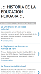 Mobile Screenshot of educacionperupc.blogspot.com