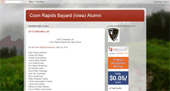 Desktop Screenshot of coonrapidsbayardiaalumni.blogspot.com