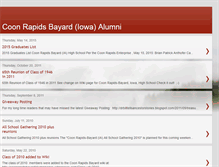 Tablet Screenshot of coonrapidsbayardiaalumni.blogspot.com