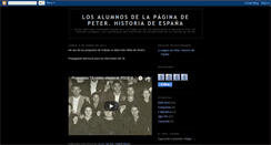 Desktop Screenshot of lapaginadepeterspain.blogspot.com