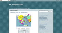 Desktop Screenshot of aa-joseph-vallot.blogspot.com
