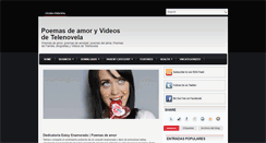 Desktop Screenshot of poemasd3amor.blogspot.com