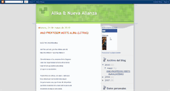 Desktop Screenshot of alikanuevaalianza.blogspot.com