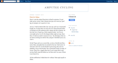 Desktop Screenshot of amputeecycling.blogspot.com