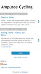Mobile Screenshot of amputeecycling.blogspot.com
