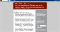 Desktop Screenshot of 5bx-free-fitness-program.blogspot.com