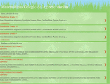 Tablet Screenshot of matematicascolegiodelapresentacion.blogspot.com