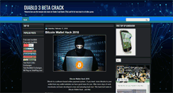 Desktop Screenshot of diablo3betacrack.blogspot.com