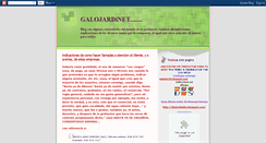 Desktop Screenshot of galojardinet.blogspot.com