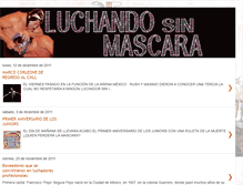 Tablet Screenshot of luchandosinmascara.blogspot.com