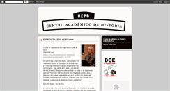 Desktop Screenshot of centroacademicohistoria.blogspot.com