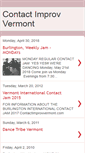 Mobile Screenshot of contactimprovvermont.blogspot.com