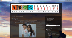 Desktop Screenshot of educa-acaopositiva.blogspot.com