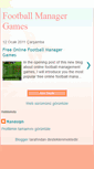 Mobile Screenshot of footballmanagergames.blogspot.com