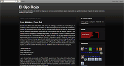 Desktop Screenshot of elojorojoblog.blogspot.com