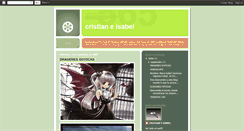 Desktop Screenshot of cristianyisabel.blogspot.com