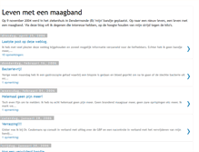 Tablet Screenshot of maagbandje.blogspot.com